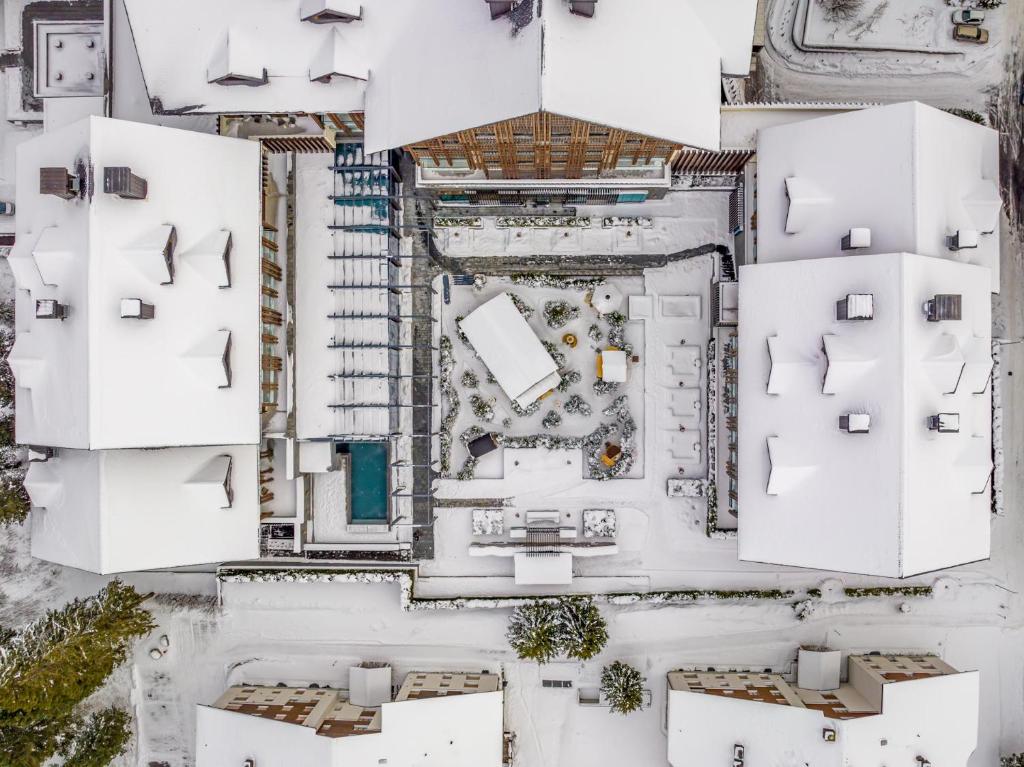 The Chedi Andermatt v zimě