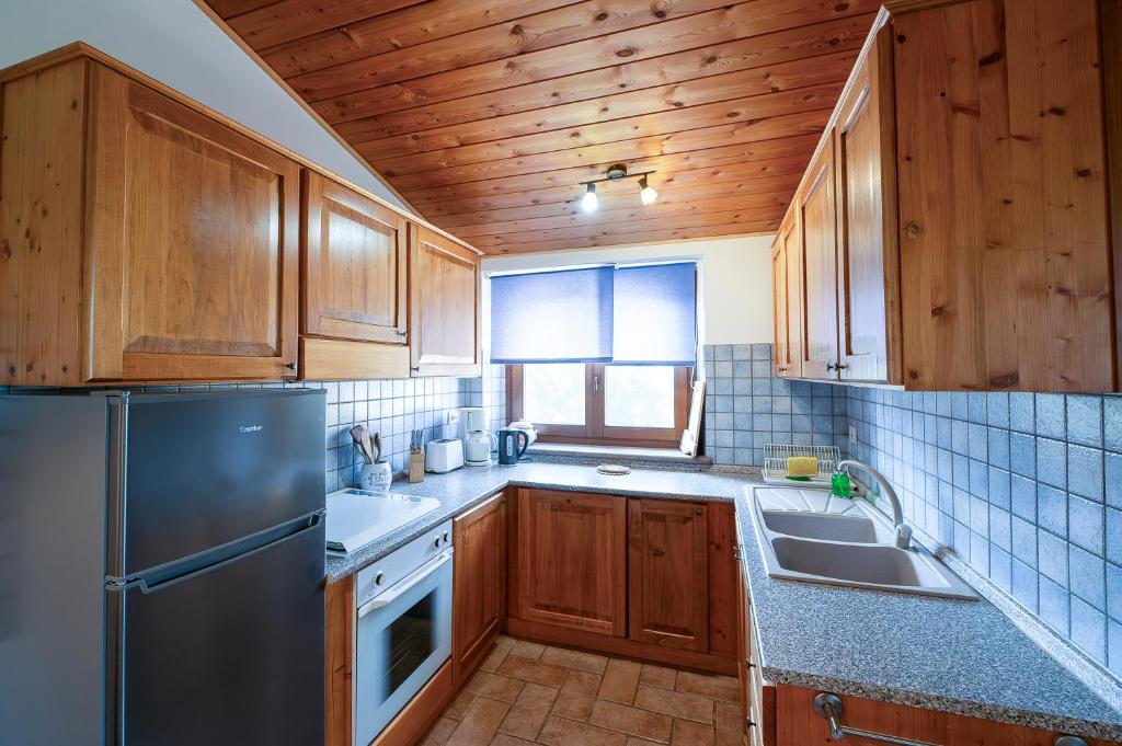 Kuchnia lub aneks kuchenny w obiekcie Agriturismo Fattoria Walden