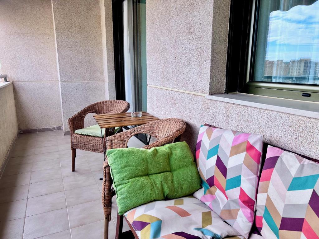 Χώρος καθιστικού στο Apartamento Arcos Costa Cálida III