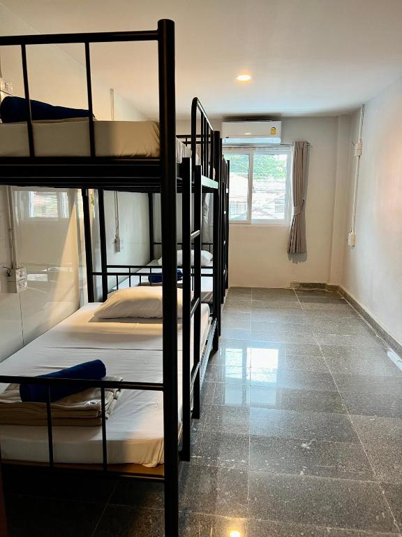 Postel nebo postele na pokoji v ubytování YP Hostel