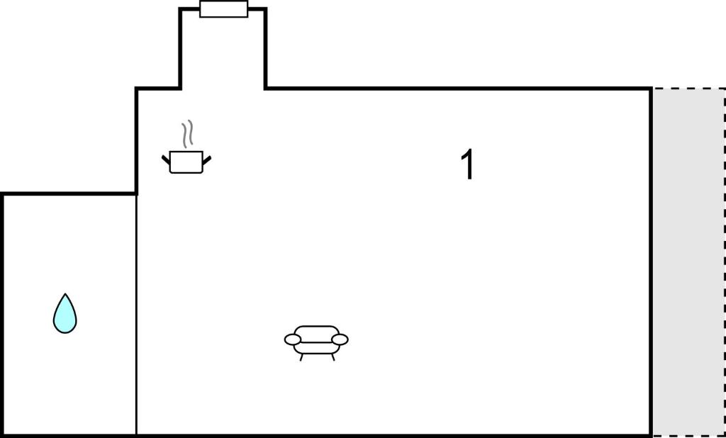 Plán poschodí v ubytovaní Ferienwohnung - Kirchberg
