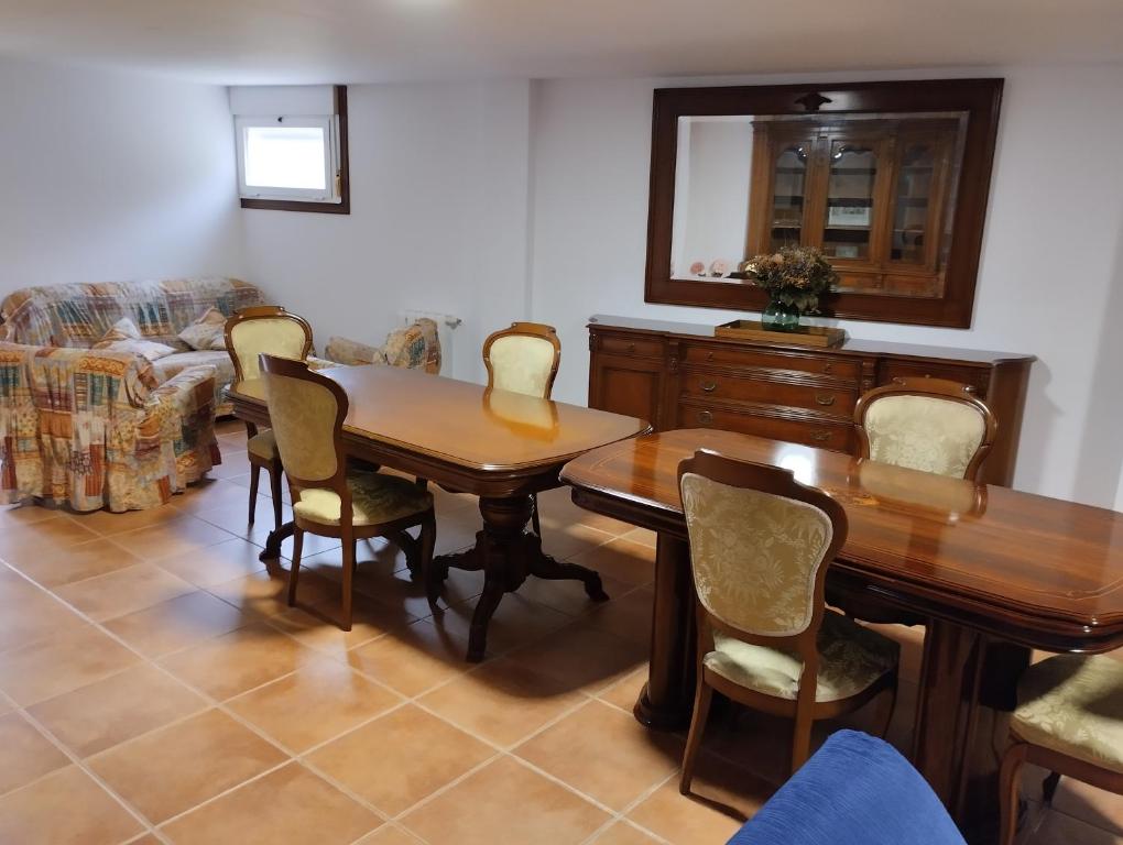 A seating area at Casa Xarreiro