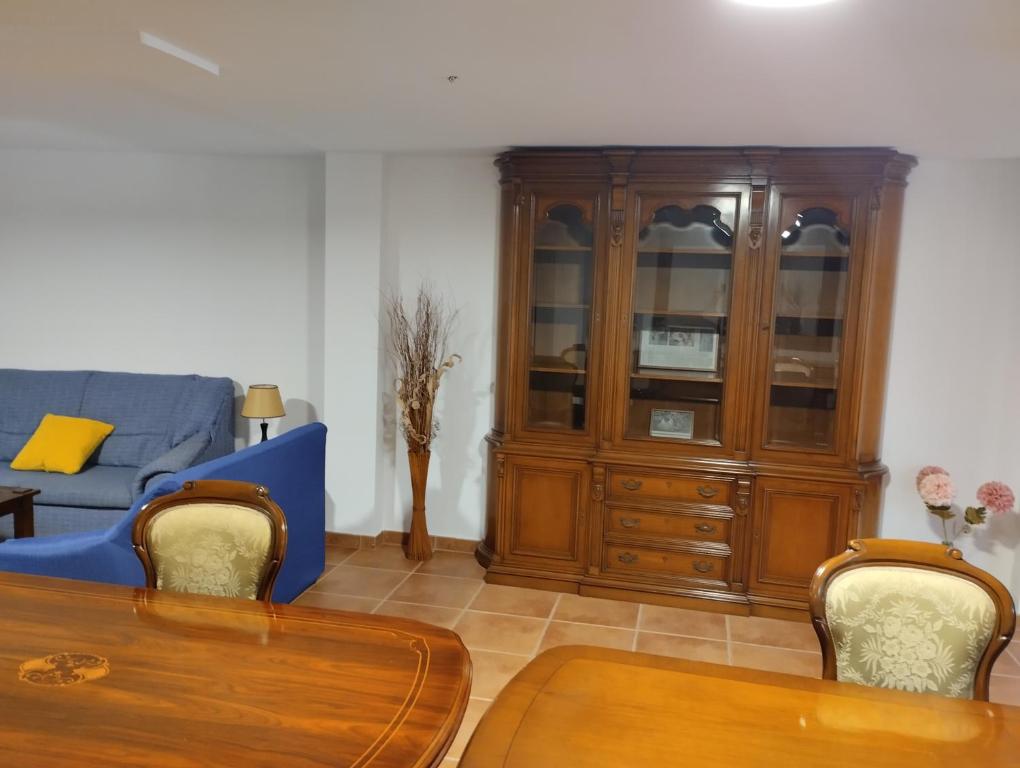 A seating area at Casa Xarreiro