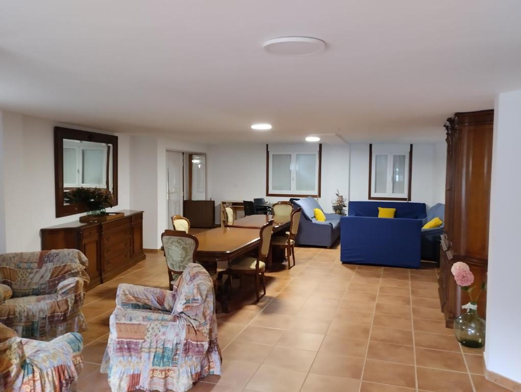 A seating area at Casa Xarreiro