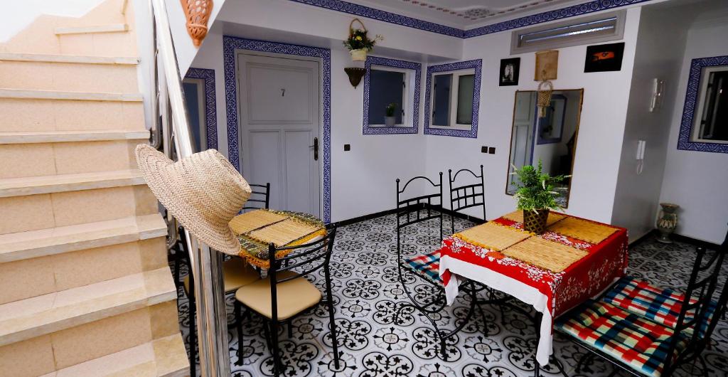 Posezení v ubytování Araf House