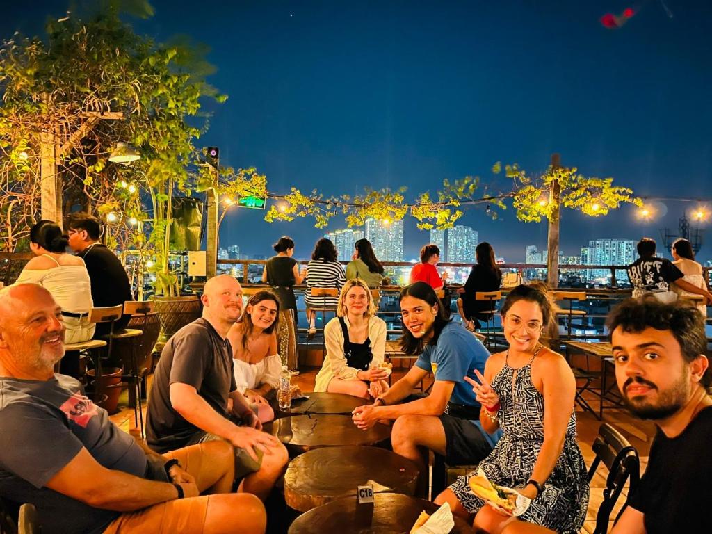 Hosté ubytování Saigon Authentic Hostel - Free Fresh Breakfast, Gym & Rooftop Billiard