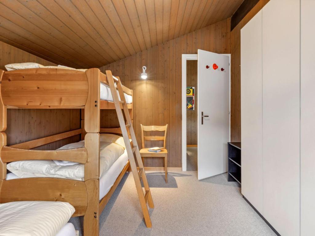 Postel nebo postele na pokoji v ubytování Apartment Bärnermutz by Interhome