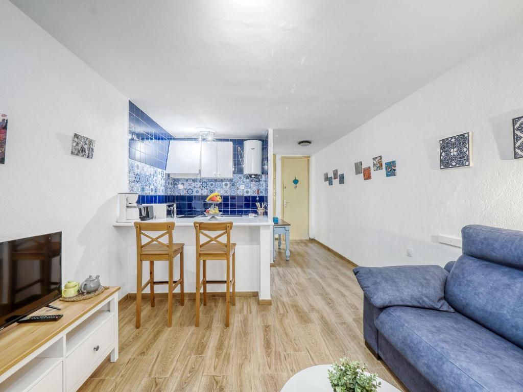 Kuchyňa alebo kuchynka v ubytovaní Studio Symar by Interhome