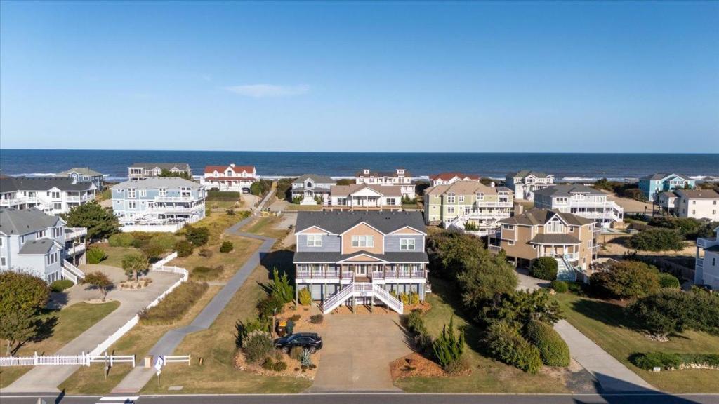 Nespecifikovaný výhled na moře nebo výhled na moře při pohledu z prázdninového domu