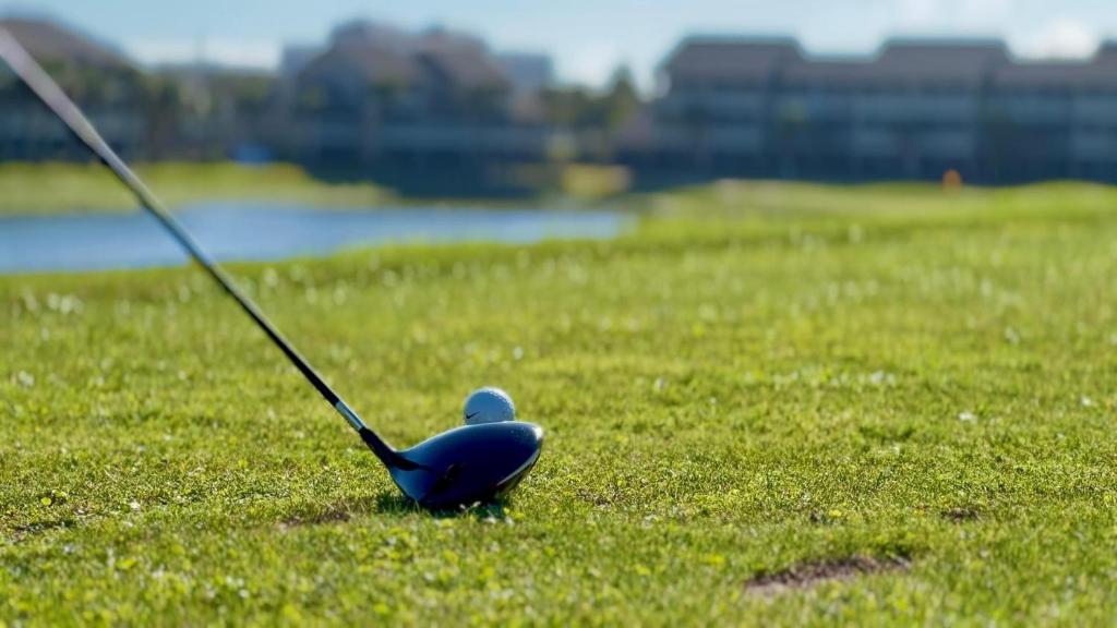 Golf v prázdninového domu nebo okolí