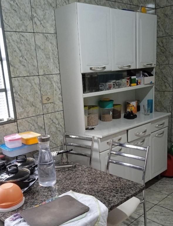 Kuchyň nebo kuchyňský kout v ubytování Quarto individual