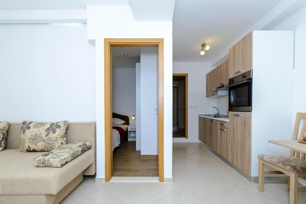 Kuchyňa alebo kuchynka v ubytovaní Imperium Apartments