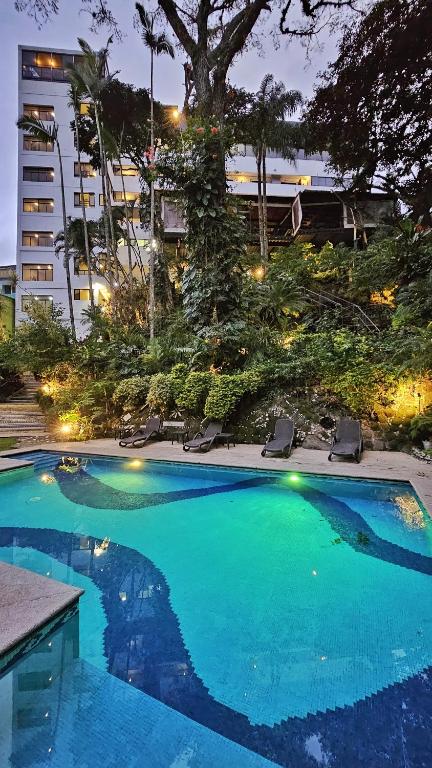 Bazén v ubytování Comfort Inn Cordoba nebo v jeho okolí