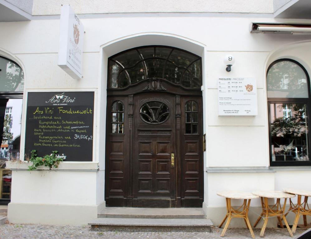 Exteriér nebo vchod ubytování Hotel-Pension Rheingold am Kurfürstendamm