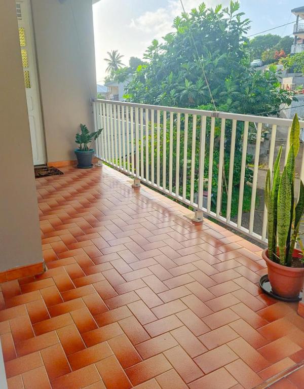 Balkón nebo terasa v ubytování La Villa Didine