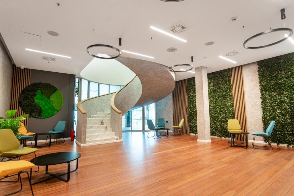 Posezení v ubytování Zagreb Deluxe Apartment L2