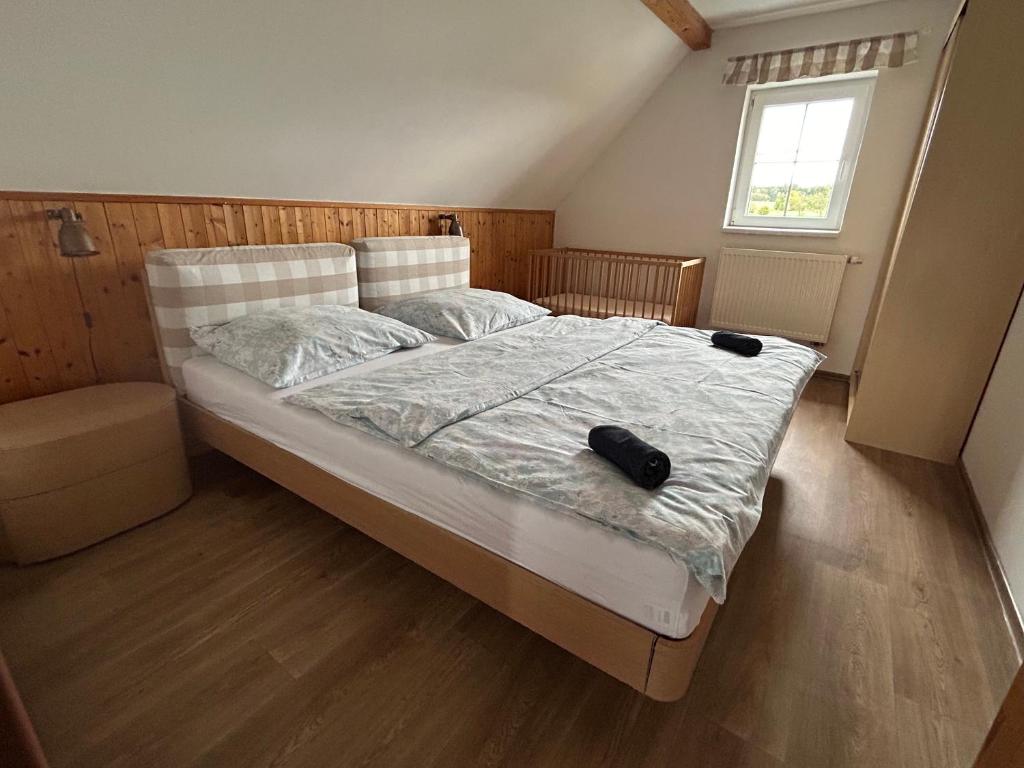Ένα ή περισσότερα κρεβάτια σε δωμάτιο στο Holiday Home Osada