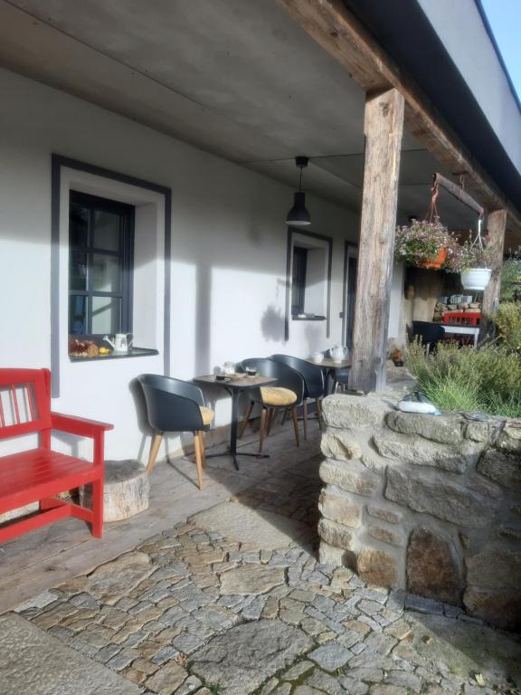 Patio nebo venkovní prostory v ubytování Penzion Only