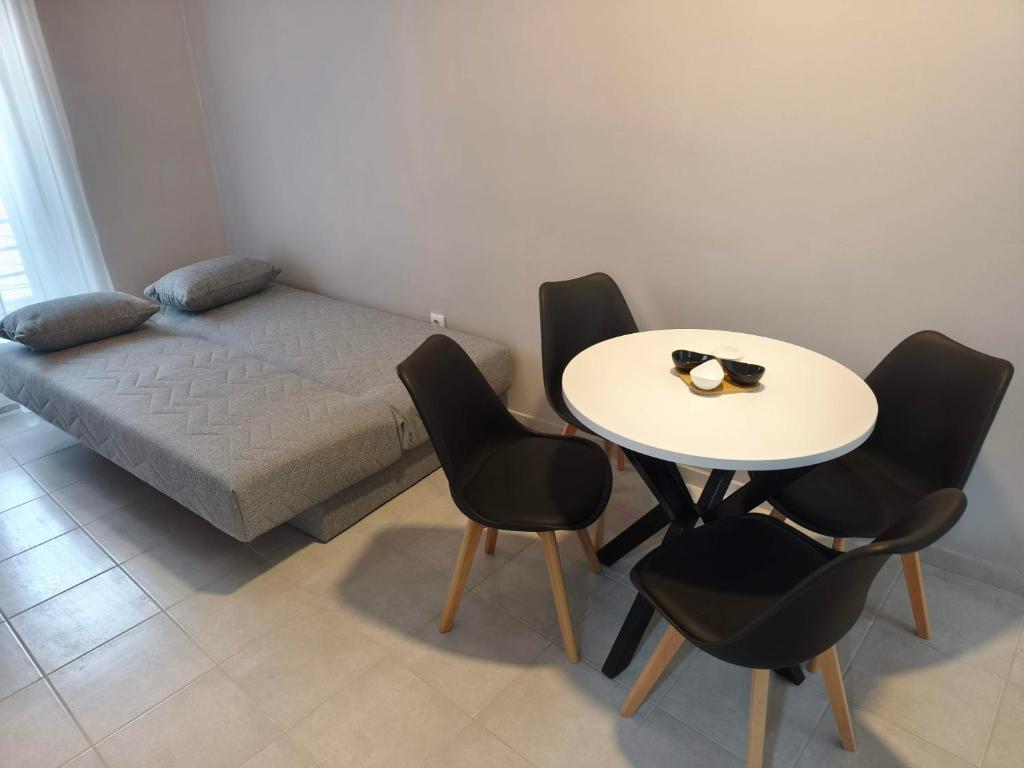 Ruang duduk di Apartmani Trastevere Sombor