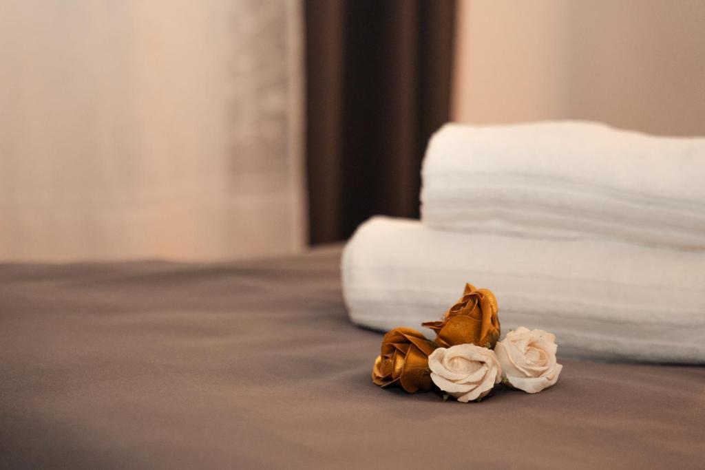 Letto o letti in una camera di Residenza Longhena