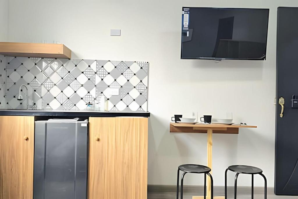 Kuchyň nebo kuchyňský kout v ubytování Hotel Ktaleya Apartamentos