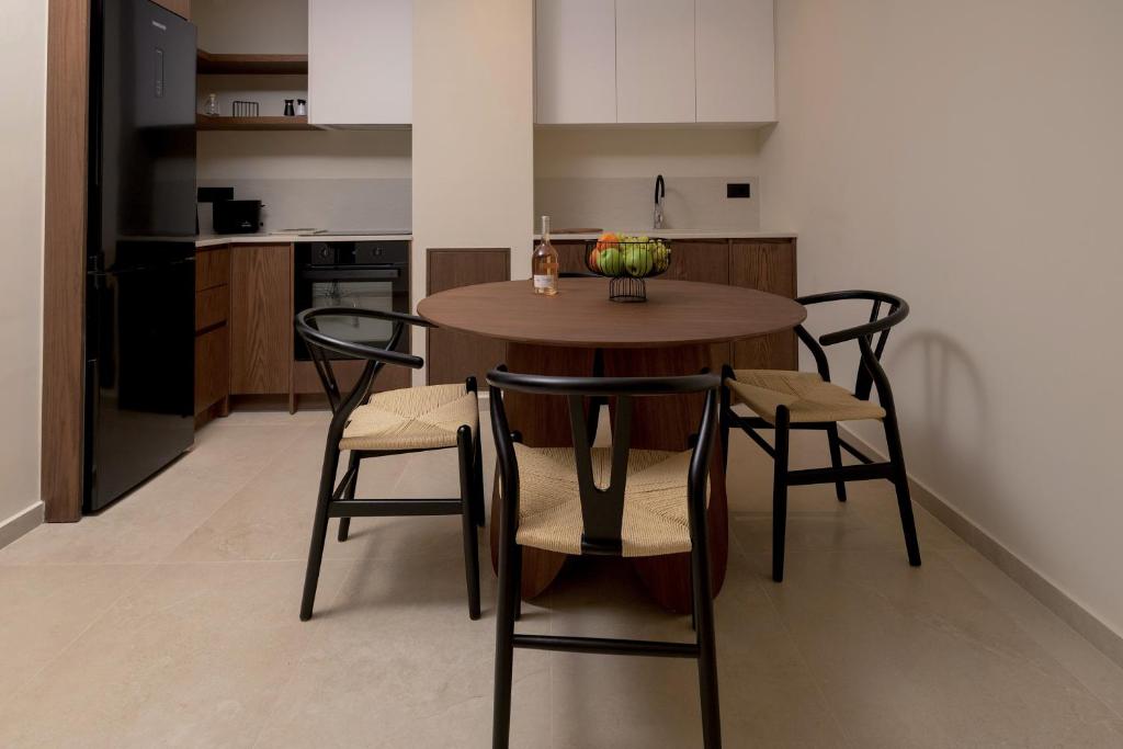 Kuchyň nebo kuchyňský kout v ubytování The Z Suites