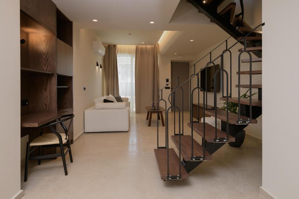 TV a/nebo společenská místnost v ubytování The Z Suites