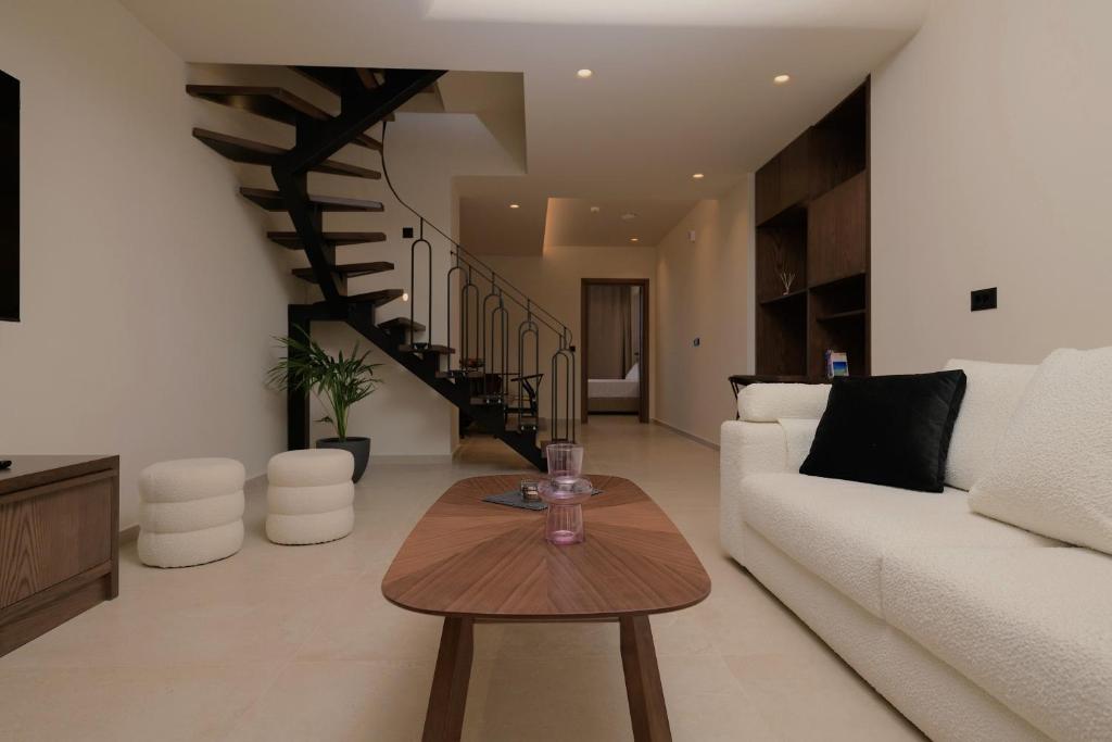 Posezení v ubytování The Z Suites