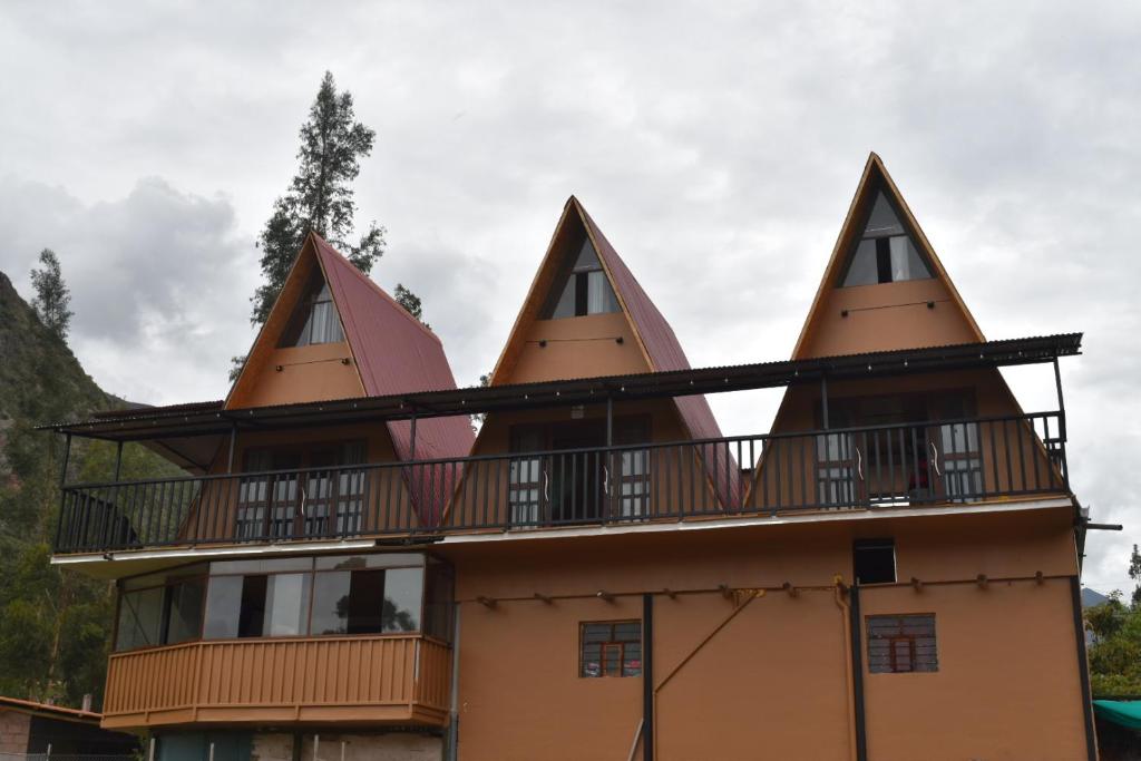 Budova, kde se bed and breakfast nachází