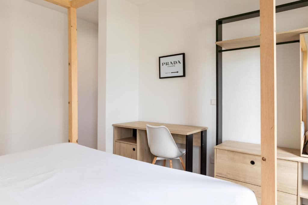 Postel nebo postele na pokoji v ubytování LXRY Villas