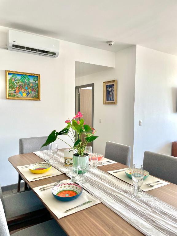 Χώρος καθιστικού στο Skyline Suite in Polanco Best Location Fast Wifi