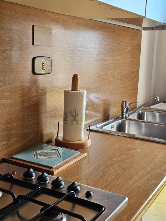 Dapur atau dapur kecil di All'Ombra del Mortirolo