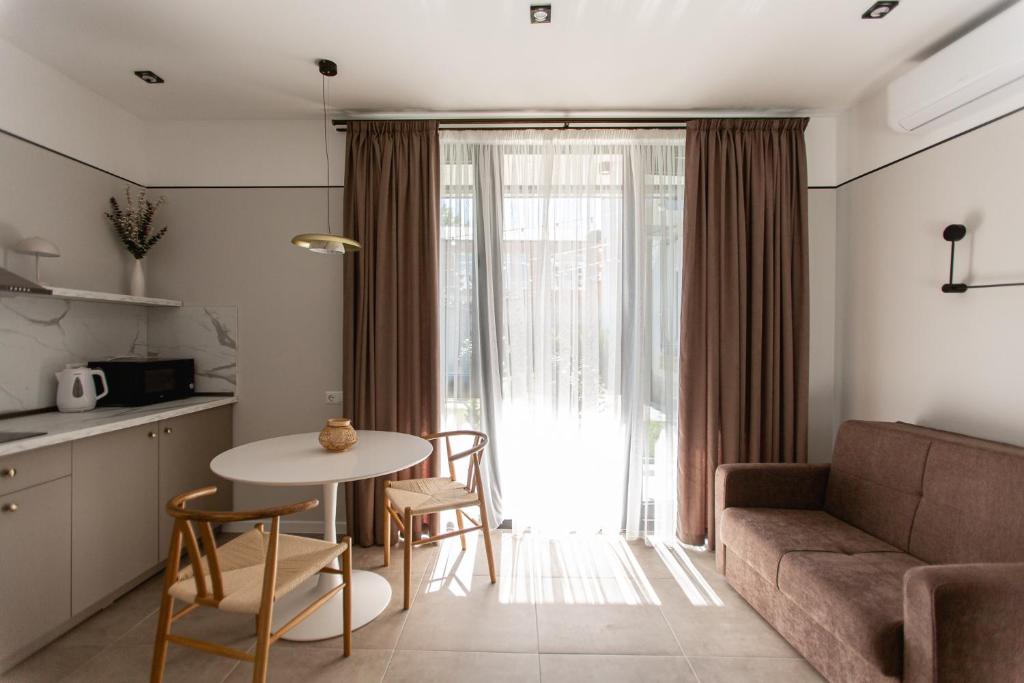 Kuchyň nebo kuchyňský kout v ubytování Central Inn