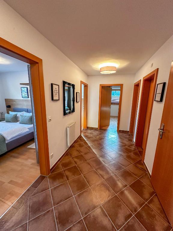 Postel nebo postele na pokoji v ubytování Apart Hartl