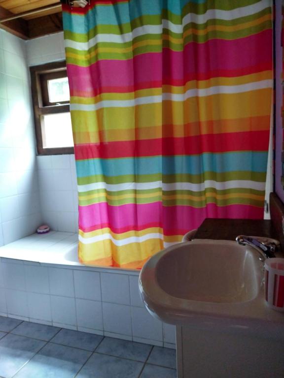 Koupelna v ubytování Puro Sur Bariloche