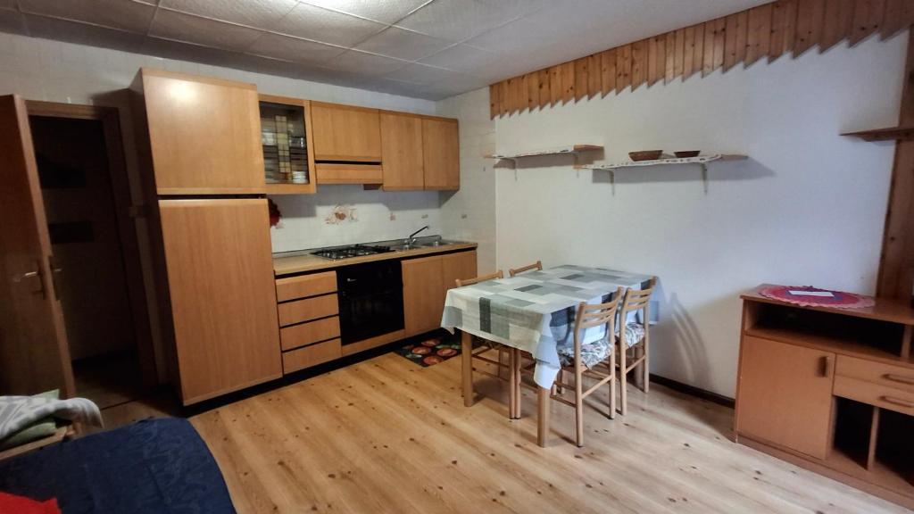 Kuchyň nebo kuchyňský kout v ubytování Residence Marmolada