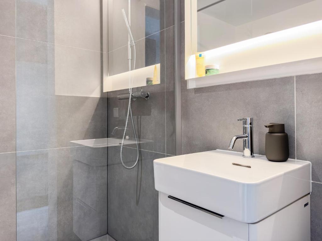 Koupelna v ubytování Scandi Micro House