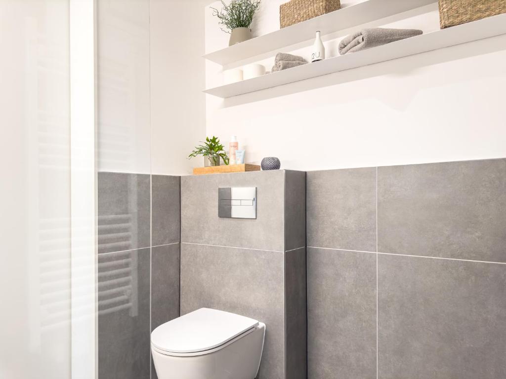 Koupelna v ubytování Scandi Micro House