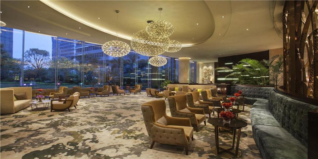 Posezení v ubytování Crowne Plaza Zhangzhou by IHG