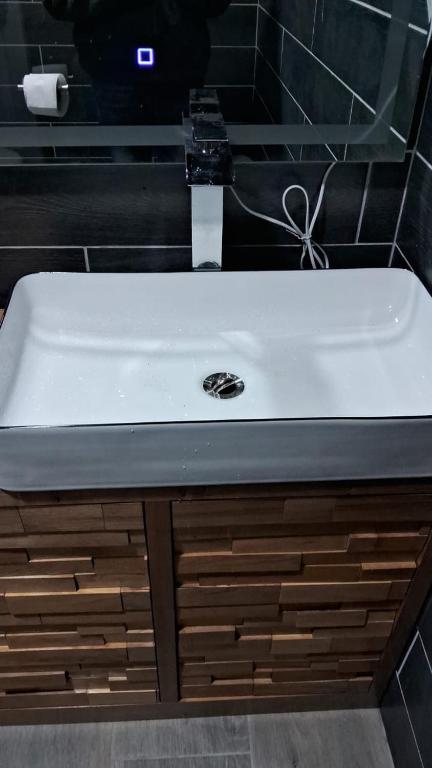 Cabaña del Llicanko的一间浴室