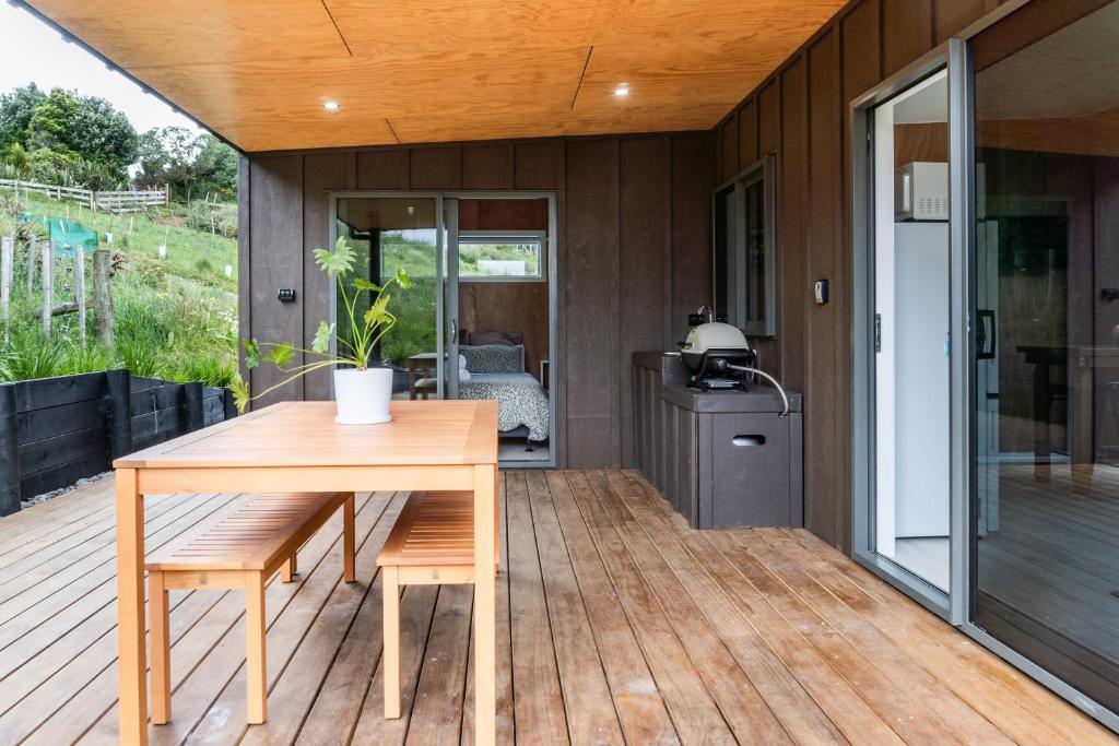 Ngahere Views - Rural Cabin 5 min drive to Raglan township - Resim 4
