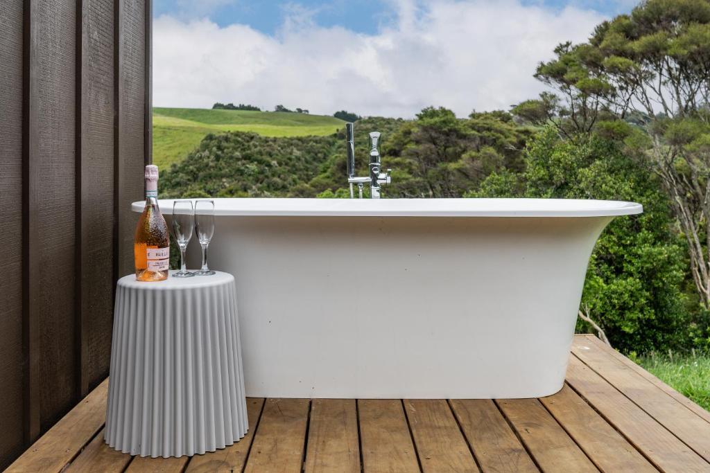 Ngahere Views - Rural Cabin 5 min drive to Raglan township - Resim 28