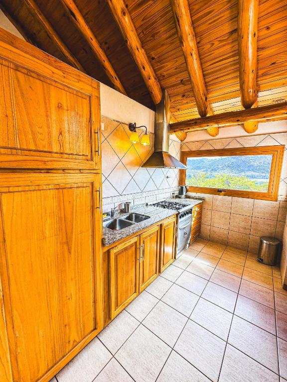 Kuchyň nebo kuchyňský kout v ubytování Paraiso de Montaña