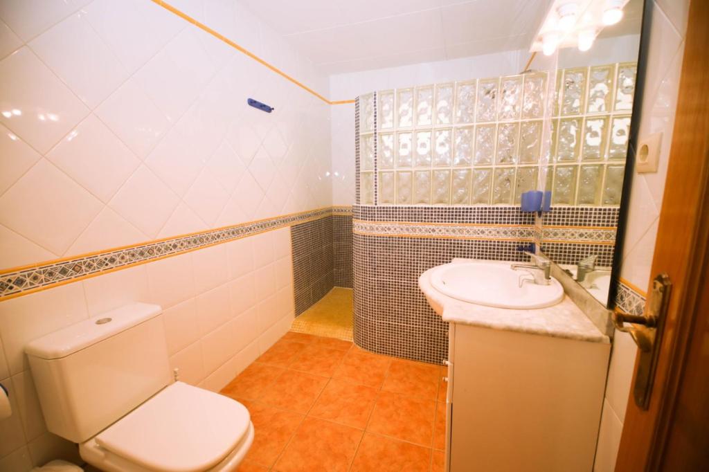 Kúpeľňa v ubytovaní Villa Pirata