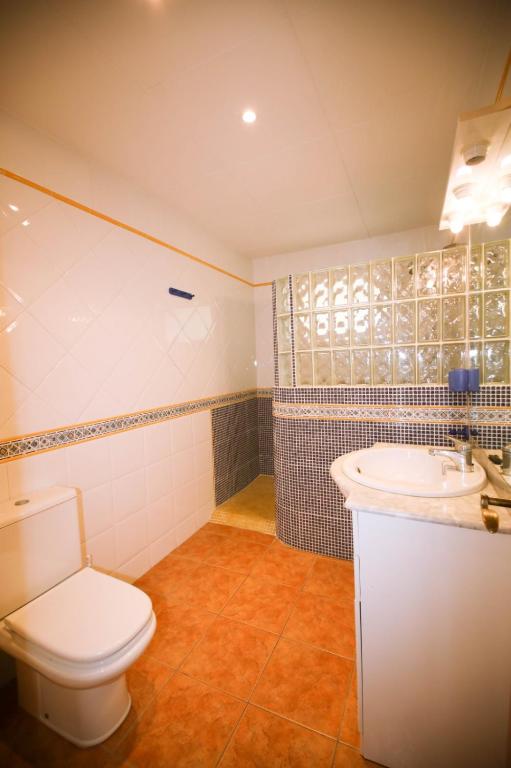 Kúpeľňa v ubytovaní Villa Pirata