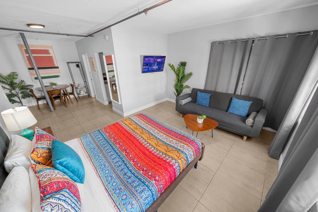 Rock Apartments by Lowkl - Superior Queen Studio Met Keuken En Slaapbank