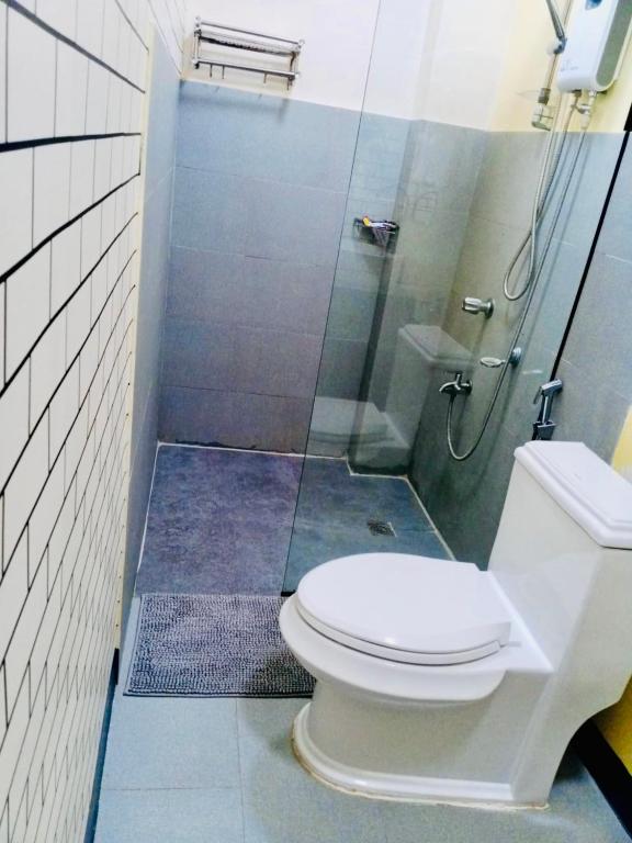 Koupelna v ubytování Serena Rooms