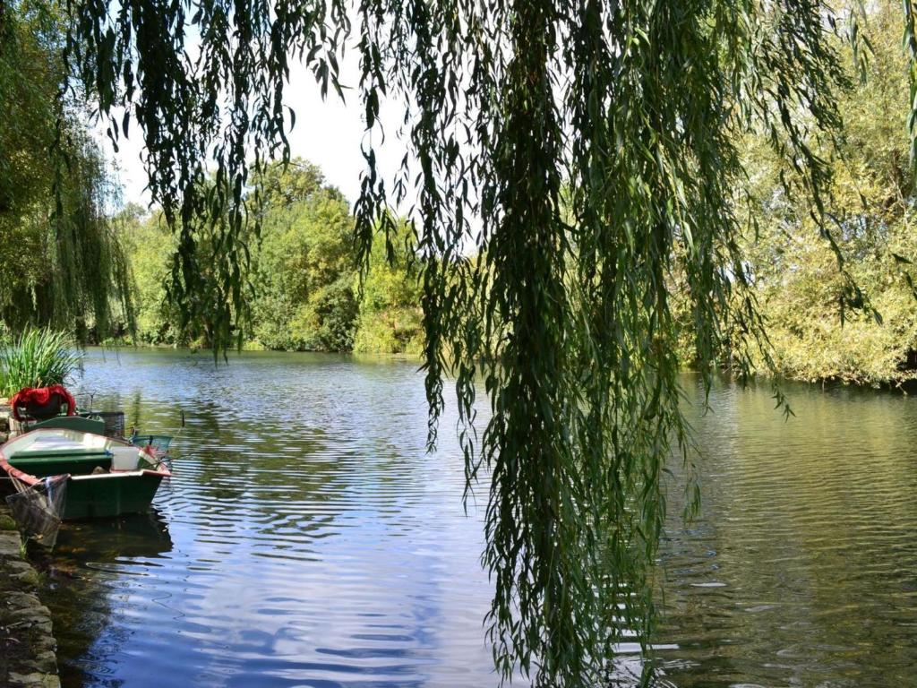 Widok na rzekę nieopodal tego domu wakacyjnego
