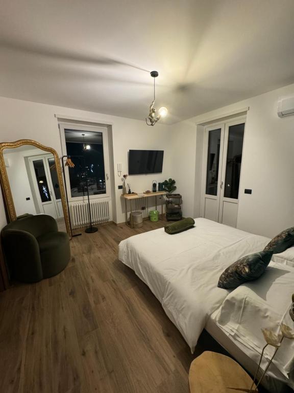 Postel nebo postele na pokoji v ubytování Escape Room 04