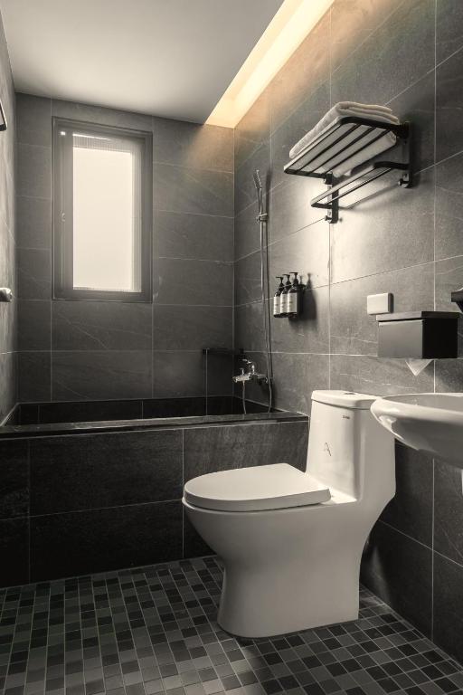 Koupelna v ubytování Yuzhi Wenlv B&B